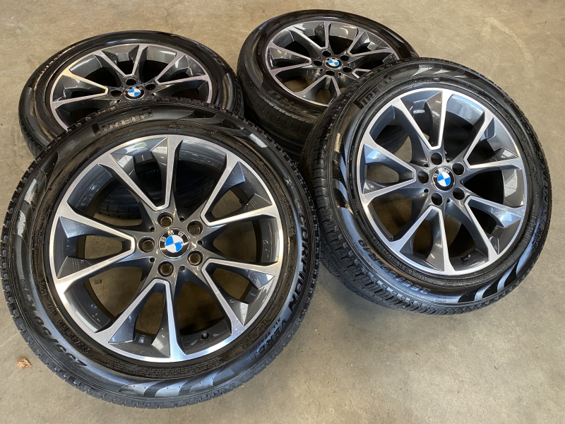 19 Inch Originele Velgen Zomerbanden BMW X5 F15 E70 Style 449