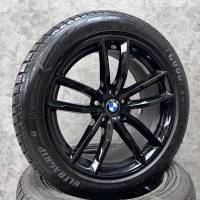 18 inch originele velgen + winterbanden BMW 5 serie G30 G31 style 662 8093915 set 3