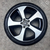 18 inch originele  Austin velgen + zomerbanden Volkswagen Golf 7 GTI 5G0601025AS