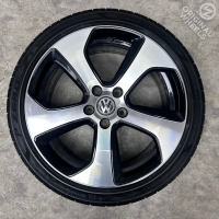 18 inch originele  Austin velgen + zomerbanden Volkswagen Golf 7 GTI 5G0601025AS