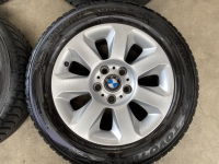 16 inch originele velgen + winterbanden BMW 5 serie E60 225 55 16 6758774