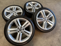 18 inch originele Mallory velgen + zomerbanden VW Golf 7 R line 5K0601025P