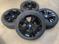 17 inch originele velgen + winterbanden BMW 3 4 serie style 392
