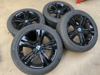 17 inch originele velgen + winterbanden BMW 3 4 serie style 392