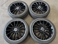 18 inch AMG night edition velgen + zomerbanden Mercedes A B klasse CLA A1764010200
