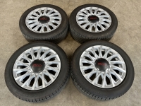 15 inch originele velgen + zomerbanden Fiat 500 52009577