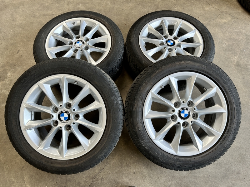 16 inch originele velgen + winterbanden BMW 1 serie F20 style 411