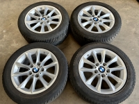 16 inch originele velgen + winterbanden BMW 1 serie F20 style 411