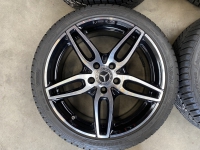 18 inch originele AMG velgen + winterbanden Mercedes A, B klasse CLA A1764010700