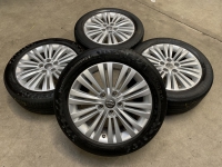 17 inch originele velgen Opel Astra J Zafira C 5x115 + zomerbanden