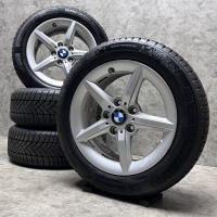 16 inch originele velgen + winterbanden BMW 1 serie F20 style 654