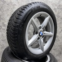 16 inch originele velgen + winterbanden BMW 1 serie F20 style 654