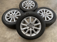 16 inch originele velgen + zomerbanden Audi A4 B8 B9 8K0601025AT