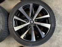 18 inch originele velgen + winterbanden Peugeot 508