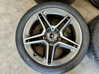 18 inch originele C43 AMG velgen + zomerbanden Mercedes C klasse W205 A2054019500 A2054019600