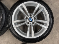 18 inch originele velgen + winterbanden BMW 3 4 serie F30 F36 style 658 6866306 set 1