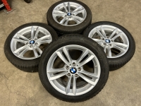 18 inch originele velgen + winterbanden BMW 3 4 serie F30 F36 style 658