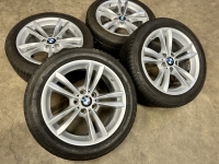 18 inch originele velgen + winterbanden BMW 3 4 serie F30 F36 style 658