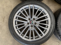 18 inch originele velgen + zomerbanden Alfa Romeo Giulia 156107471