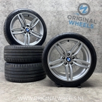 19 inch originele velgen + zomerbanden BMW 5 serie Styling 351 M 7842652 7842653