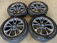 19 inch originele velgen + zomerbanden BMW X5 F15 E70 style 449