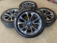 19 inch originele velgen + zomerbanden BMW X5 F15 E70 style 449