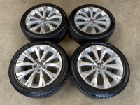 17 inch Montana velgen + 4 seizoenen banden Volkswagen Golf set 1