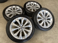 17 inch Montana velgen + 4 seizoenen banden Volkswagen Golf set 1