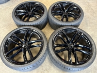 21 inch originele velgen + zomerbanden Audi RS6 4G0601025CG