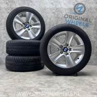 17 inch BMW Styling 327 velgen + winterbanden 5 serie F10 F11