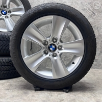 17 inch BMW Styling 327 velgen + winterbanden 5 serie F10 F11