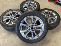 17 inch originele avantgarde velgen + zomerbanden Mercedes C klasse W205 A2054010200