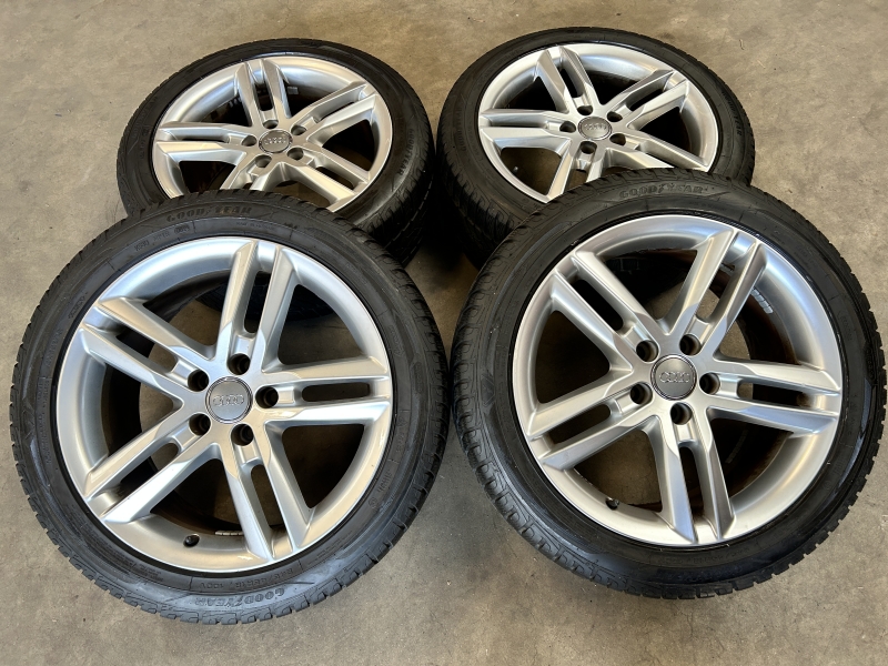 18 inch originele velgen + winterbanden Audi A6 4G0601025BL