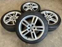 18 inch originele velgen + winterbanden Audi A6 4G0601025BL