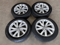 16 inch originele Aragon velgen + zomerbanden Volkswagen Golf 3G0601025 