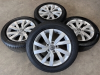 16 inch originele Aragon velgen + zomerbanden Volkswagen Golf 3G0601025 