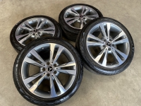18 inch originele avantgarde velgen + zomerbanden Mercedes C klasse W205 A2054012802