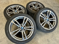 18 inch originele velgen + zomerbanden BMW 3 4 serie F30 F31 F36 style 441 M 7852491 7852492