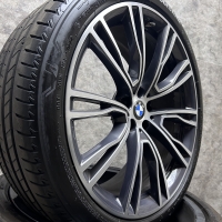 21 inch originele velgen + zomerbanden bmw X3 X4 G01 G02 style 726 i 8043670 | 8043671