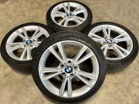 18 inch originele velgen + winterbanden BMW 1 serie F20 style 385