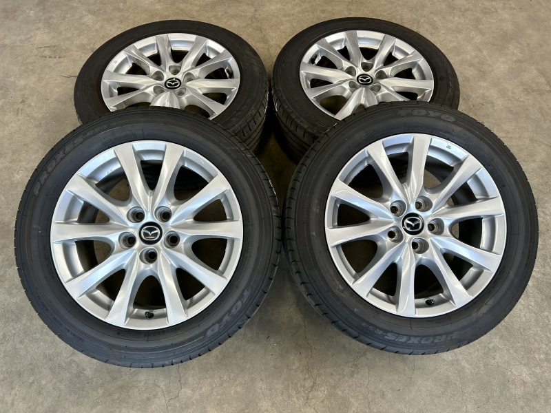 17 inch originele velgen + zomerbanden Mazda 6 / CX-3 9965077570