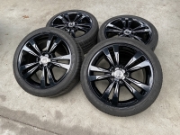 18 inch originele avantgarde velgen Mercedes E klasse W212 zwart