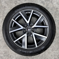20 inch originele Braga velgen + zomerbanden Volkswagen Touareg 760601025Q