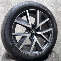 20 inch originele Braga velgen + zomerbanden Volkswagen Touareg 760601025Q