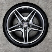 18 inch AMG velgen + zomerbanden Mercedes A B CLA A1764010302