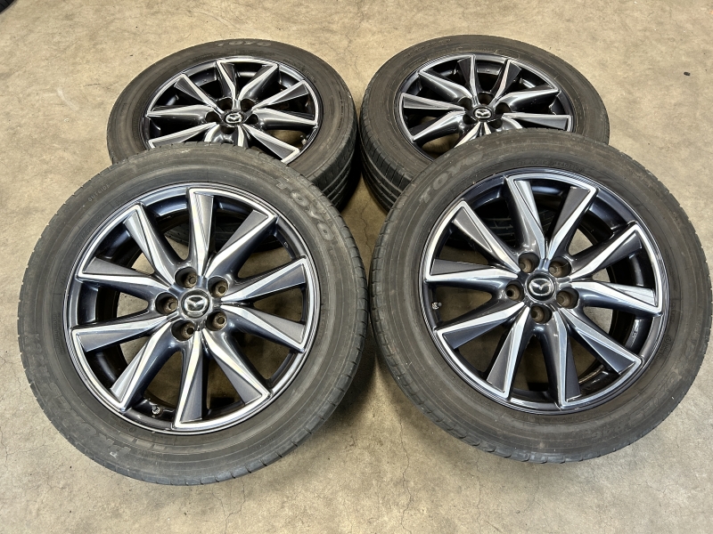 19 inch originele velgen + zomerbanden Mazda CX-5 9965117090