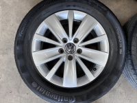 16 inch originele velgen + zomerbanden Volkswagen Sharan 7N0601025A