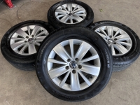 16 inch originele velgen + zomerbanden Volkswagen Sharan 7N0601025A