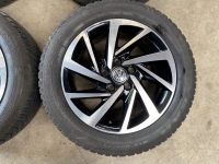 16 inch originele Woodstock velgen + 4 seizoenen banden VW Golf 7 5G0601025DM