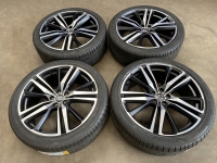 21 inch originele sport velgen + zomerbanden 5-Triple Spoke Matt Black XC60 31423854